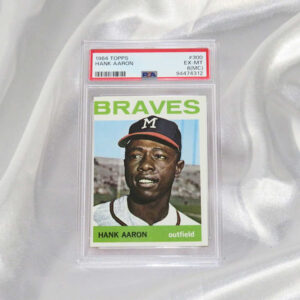 1964 TOPPS #300 HANK AARON BRAVES HOF PSA 6