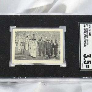 1936 Olympics Jesse Owens (Ed Haas #19 RC Rookie Card SGC 3.5