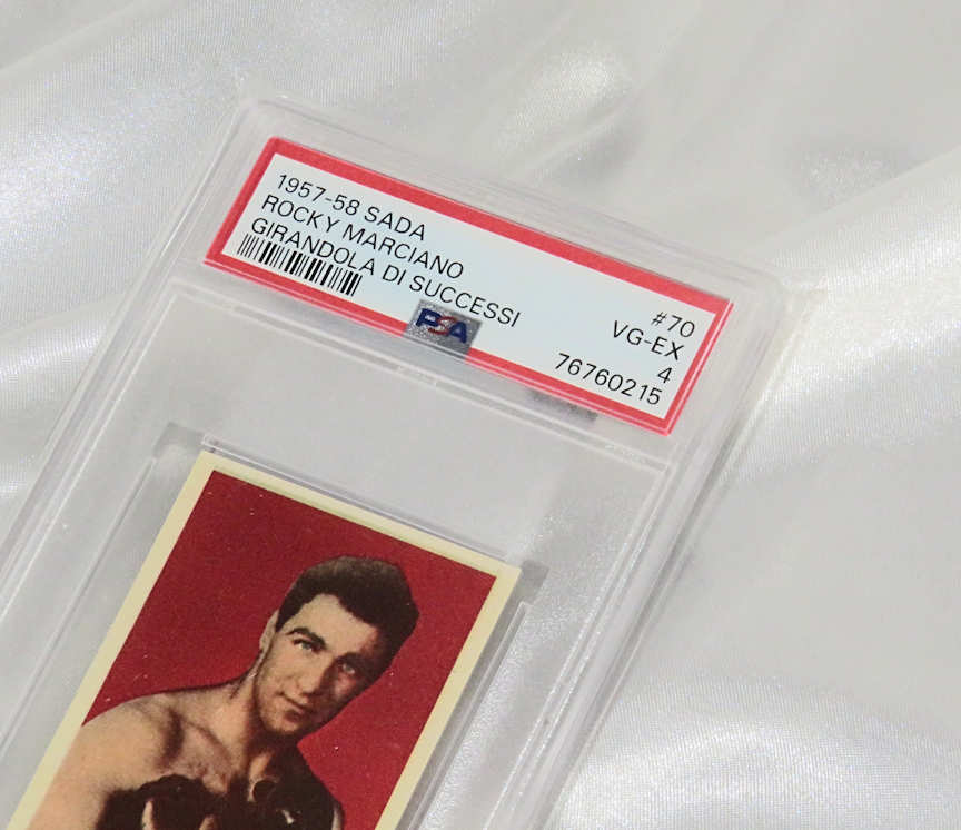 Rocky Marciano PSA 4 1957-58 SADA Firenze Girandola Di Successi #70
