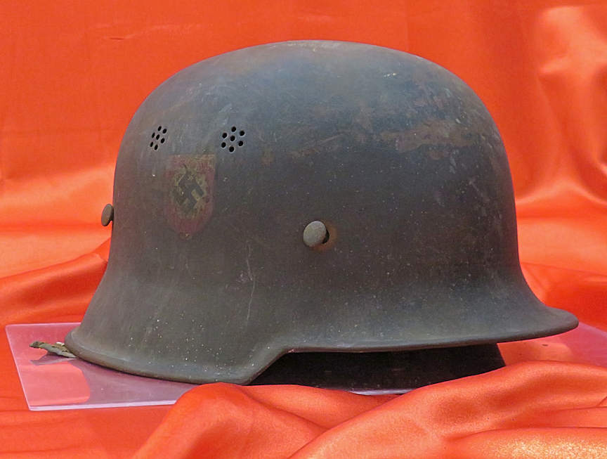 Original WWII German police helmet