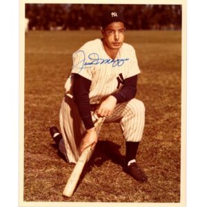 Classic Joe DiMaggio Signed Photograph