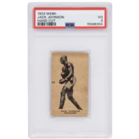1923 W580 Jack Johnson #34 Boxing Card