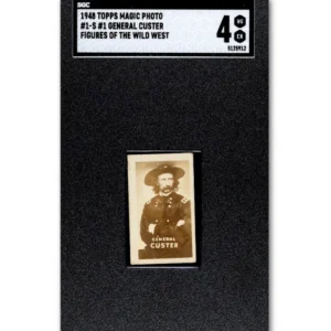 1948 Topps Magic Photo #1S General Custer