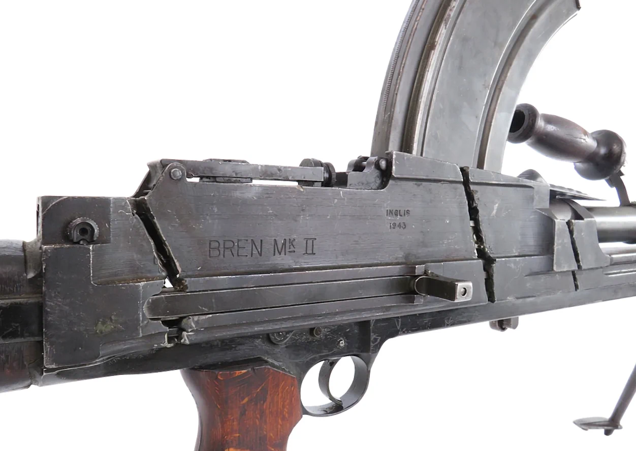 Original WWII BREN Inglis MK2 Parts Kit - Assembled - Image 5