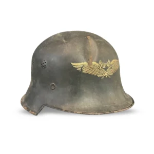 German WWII Luftwaffe Police Helmet