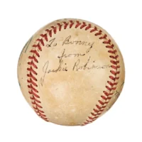 1948 Jackie Robinson Autograph Baseball